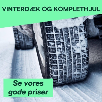  Vinterdæk og vinterkomplethjul